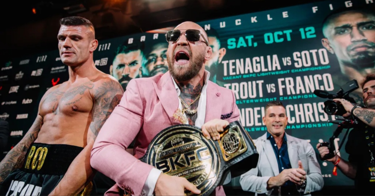 UFC megastar Conor McGregor reveals plan for BKFC video game with 'Nasty cuts and action'