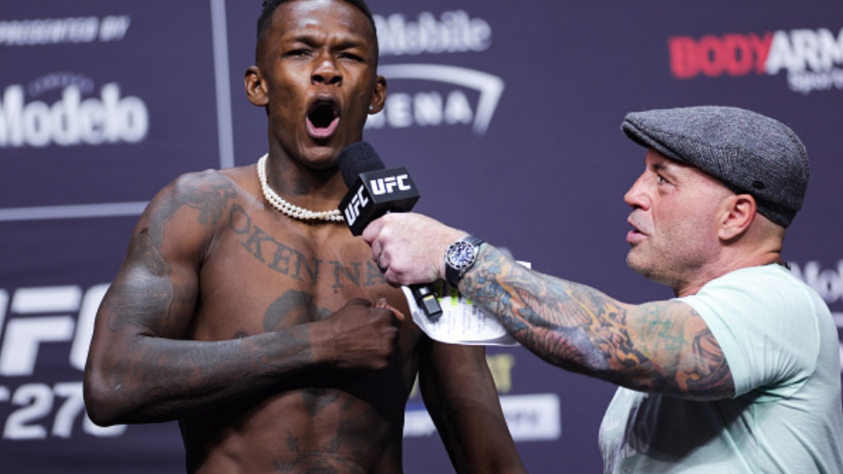 Joe Rogan Israel Adesanya UFC kickboxing muay thai