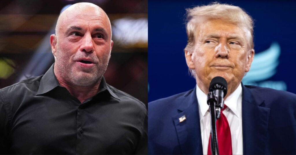 Sportsbook Drops Odds for Donald Trump and Kamala Harris' Potential Appearance on The Joe Rogan Experience