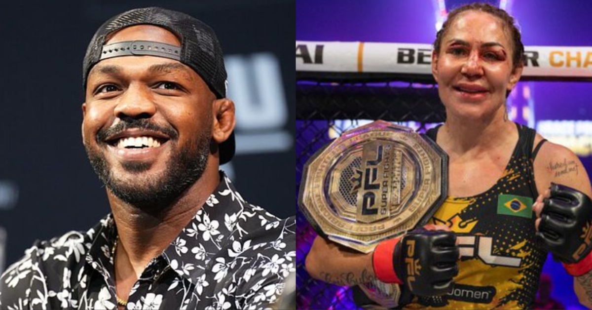 GOAT Recognizes GOAT: Jon Jones Praises Cris Cyborg's PFL Title Win in Saudi Arabia