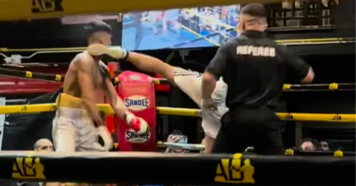 Video - Idris Abdurashitov's stunning head kick knockout in boxing leads to controversial DQ