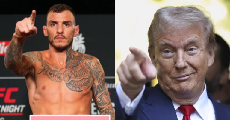 Betting Big: UFC’s Renato Moicano Gambles $10K on Trump in 2024