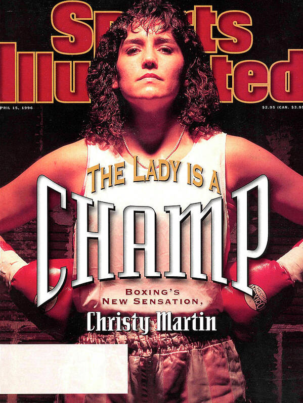 christy martin boxing april 15 1996 sports illustrated cover