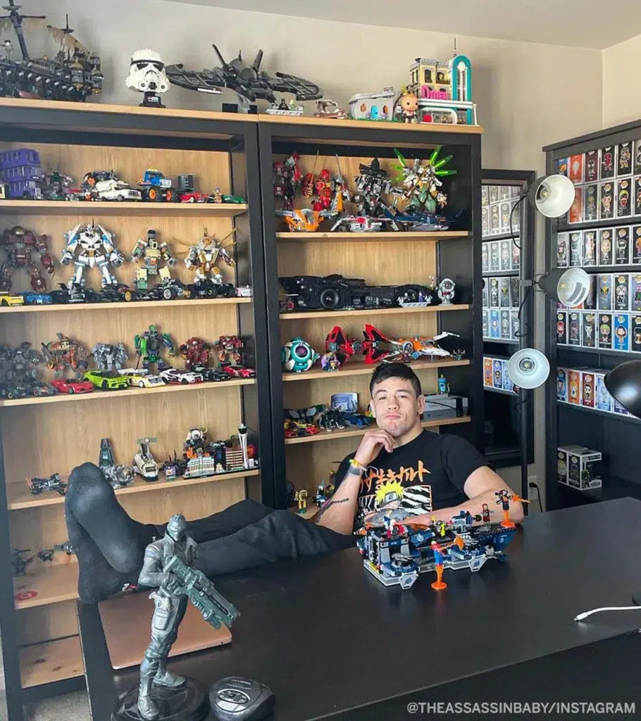 Brandon Moreno's legos and his passion