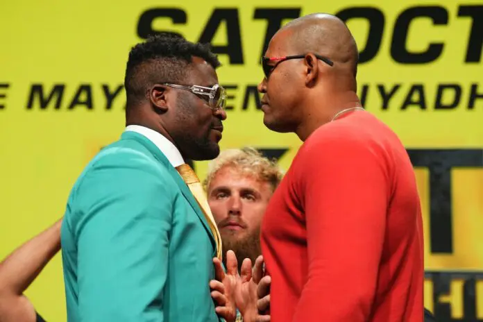 francis ngannou vs renan ferreira faceoff