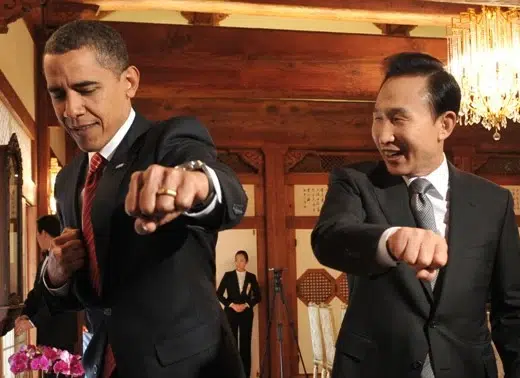 Barack Obama taekwondo