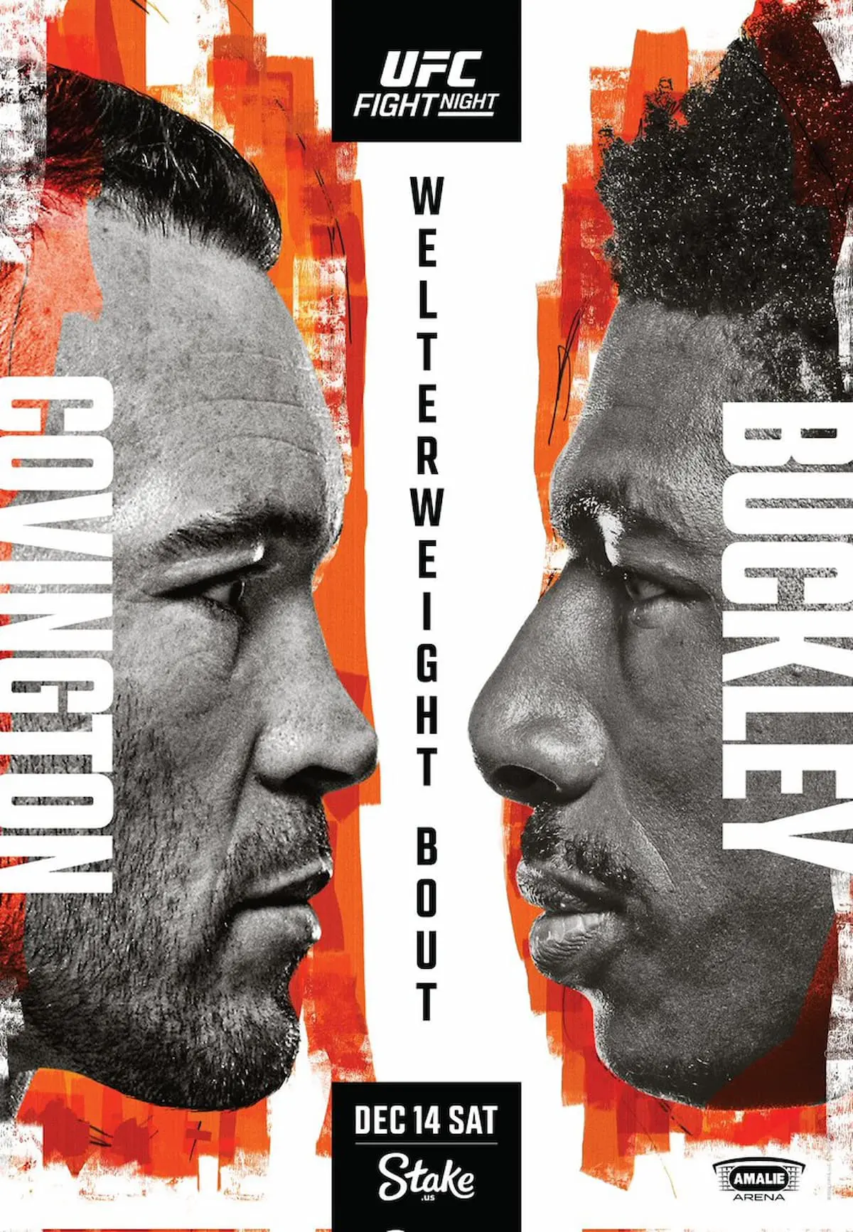 Covington vs Buckley Poster