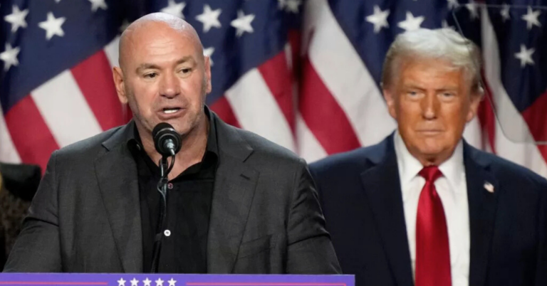 Dana White Speech Donald Trump Election