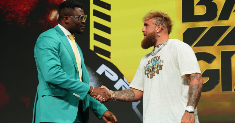 Francis Ngannou Laughs at Jake Paul Fight Rumors