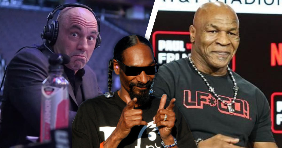 Joe Rogan Explains to Snoop Dogg Why His Table Had to Expand for Mike Tyson