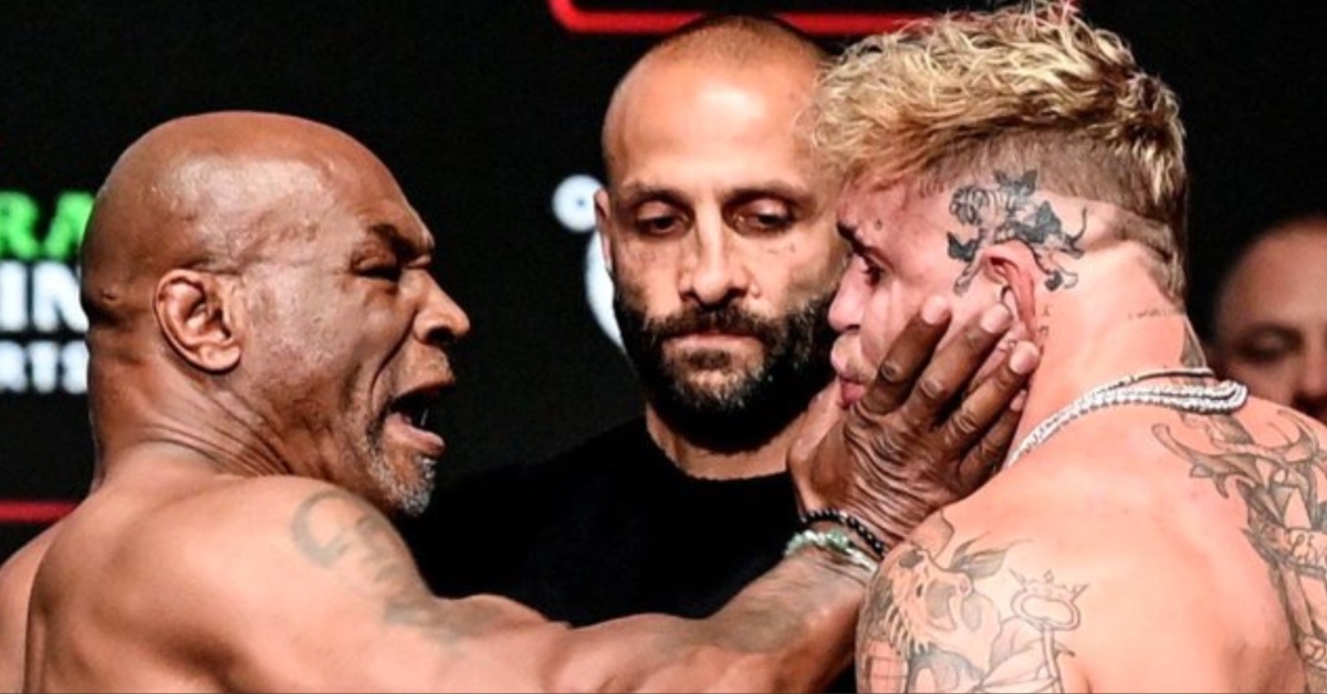 Mike Tyson Laid The Smackdown On Jake Paul During Final Face-Off Ahead ...