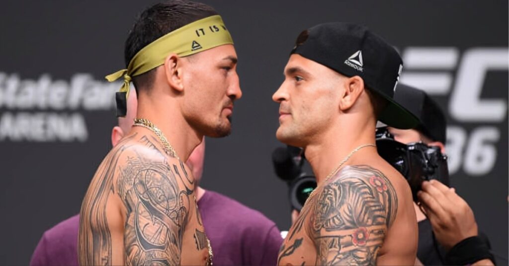 Dustin Poirier welcomes trilogy BMF title fight with Max Holloway in return: 'Last dance'