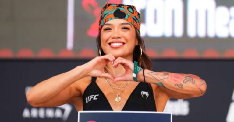 "Tracy Cortez Withdraws from UFC Tampa Due to Injury; Maverick Remains on December 14 Card