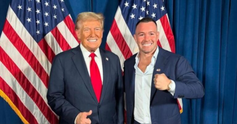 Colby Covington Shares 'Historic' Election Night Conversation with Donald Trump