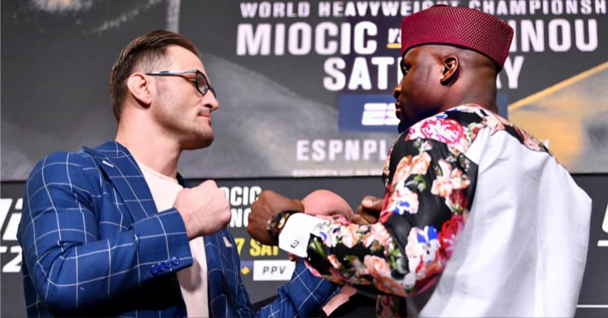 Stipe Miocic laments failed trilogy fight with Francis Ngannou pre-UFC 309: 'I was trying to get it'