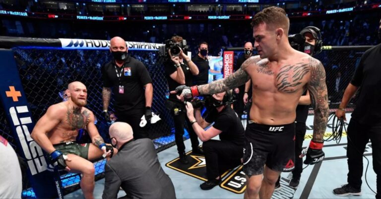 Fans thank Dustin Poirier for KOing Conor McGRegor after guilty verdict in civil rape case: '-The entire MMA community'