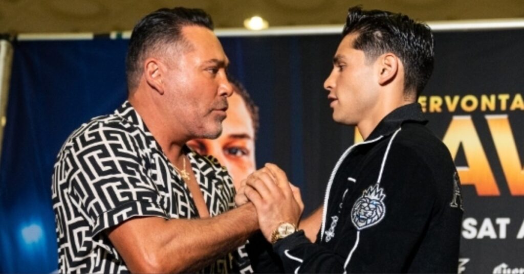 Oscar De La Hoya Slams Unapproved Ryan Garcia vs. Rukiya Anpo Fight: 'No Event Without Us'