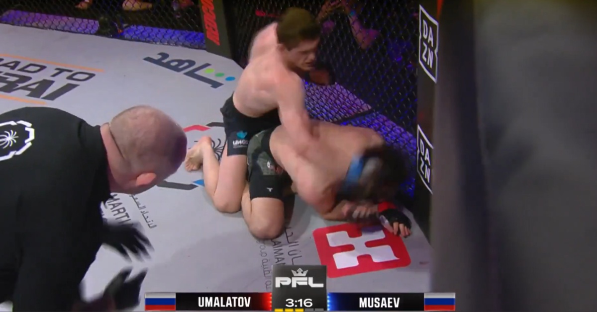 Shamil Musaev hands Magomed Umalatov first loss with crushing KO - PFL World Championship Highlights