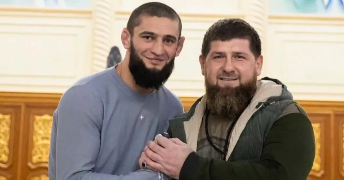 Ramzan Kadyrov and Khamzat Chimaev