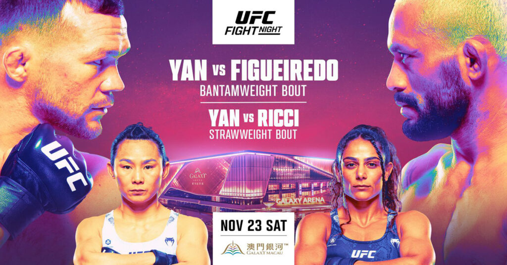 UFC Macau Yan vs Figueiredo