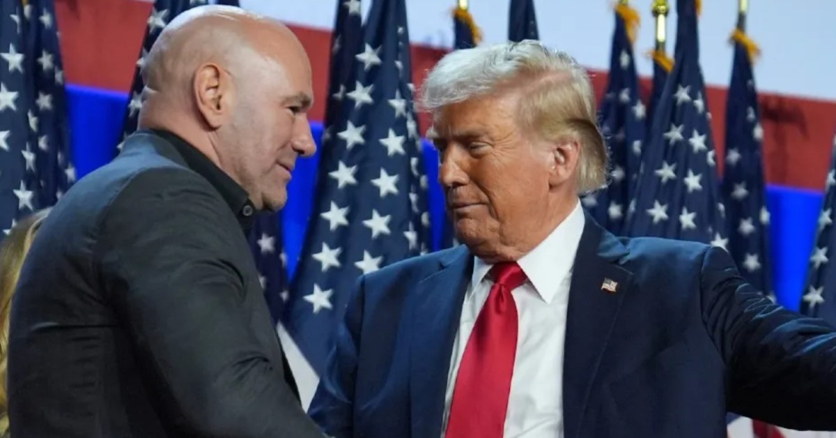 Dana White, Donald Trump