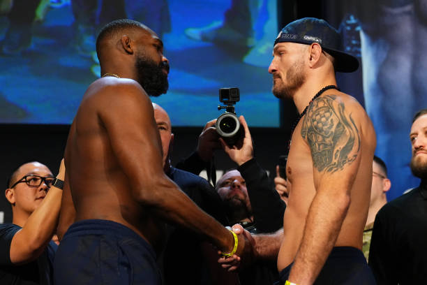 jones stipe face off