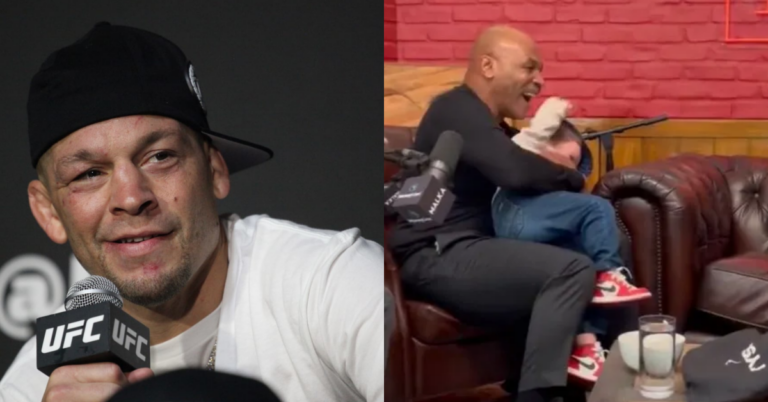 Nate Diaz reacts to Mike Tyson mistaking Hasbulla for a baby