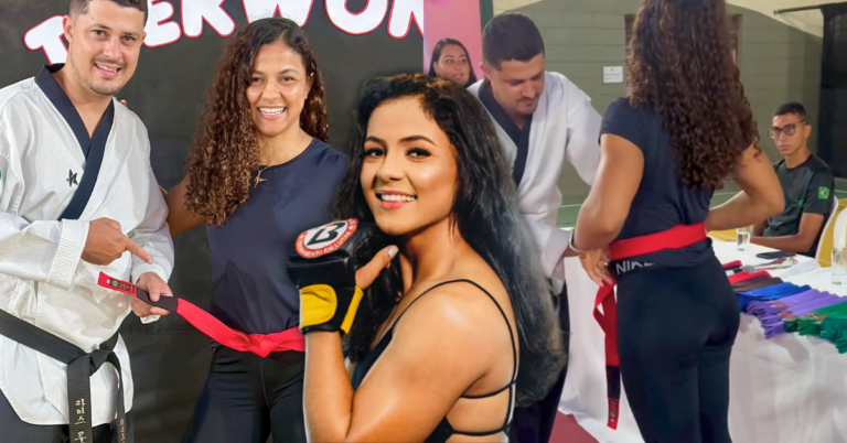 Brazilian UFC Star Natalia Silva Earns Red Belt in Taekwondo