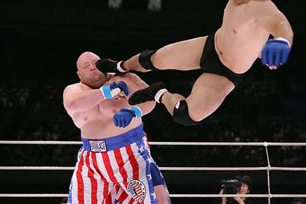 Minowaman vs. Butterbean 3