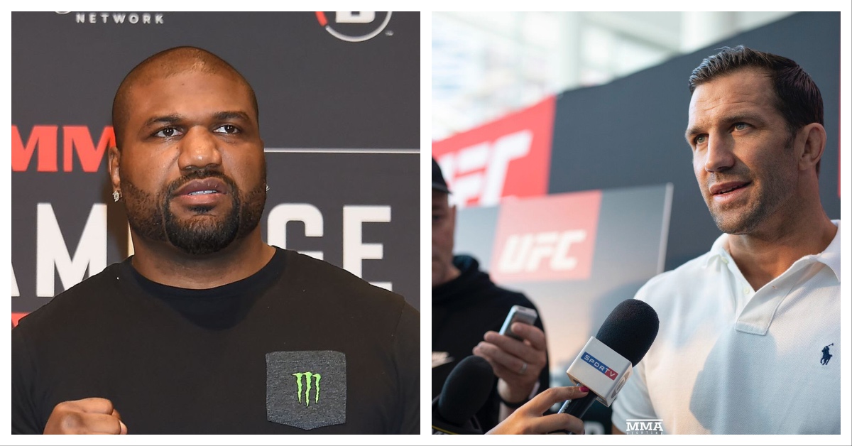 Rampage Jackson Almost Throws Down with Luke Rockhold in Bar Brawl, Reveals former UFC Champion