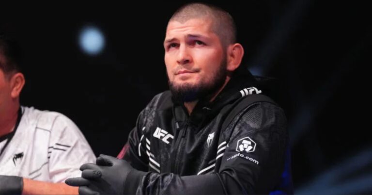 Khabib Nurmagomedov stunned to learn what appened to UFC title belts of Demetrious Johnson