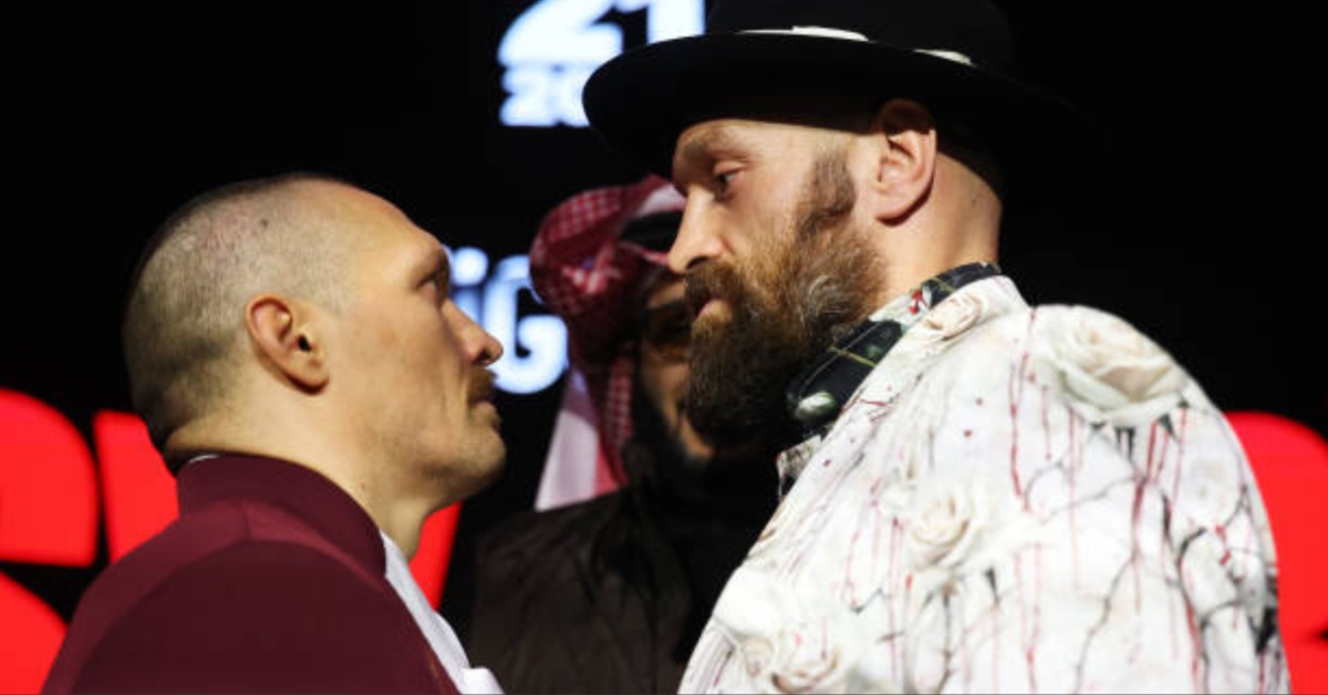 Fans React to Historic Tyson Fury vs. Oleksandr Usyk’s Staggering Ten Minute Staredown