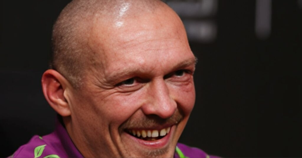 Frank Warren is blind if he had Tyson Fury winning, says Oleksandr Usyk