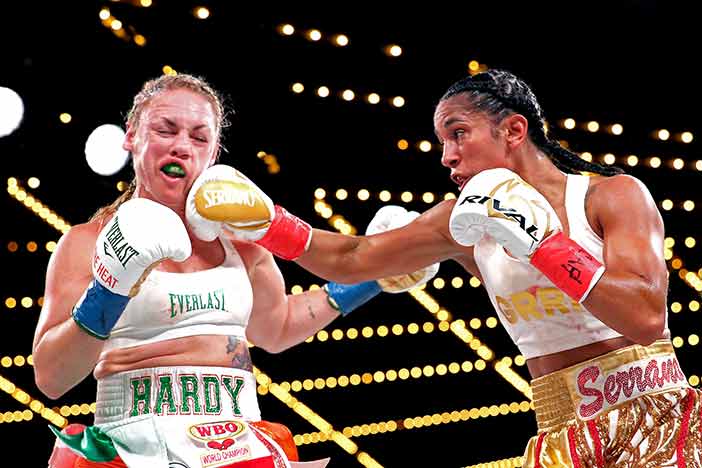 amanda serrano vs Heather Hardy 4 1