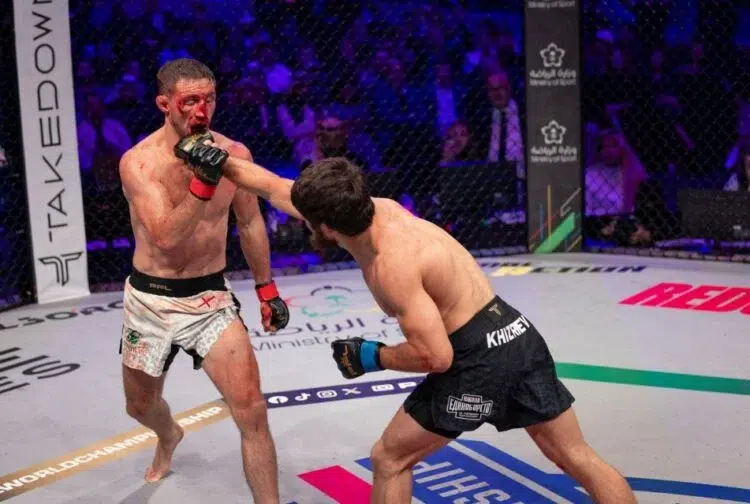 brendan Loughnane blood cut PFL