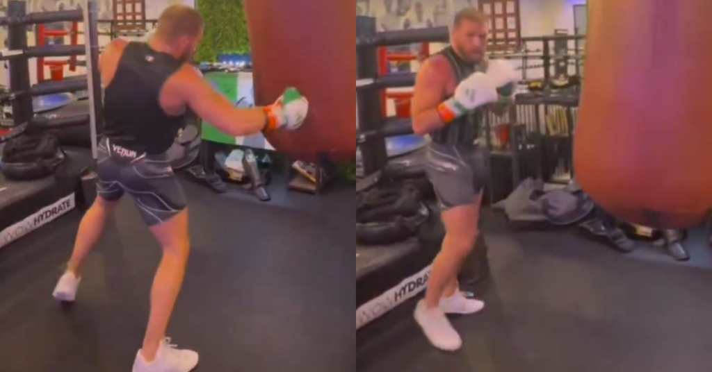 Conor McGregor training footage mocked by fans on social media: 'I fear not even Tony Ferguson is this washed'