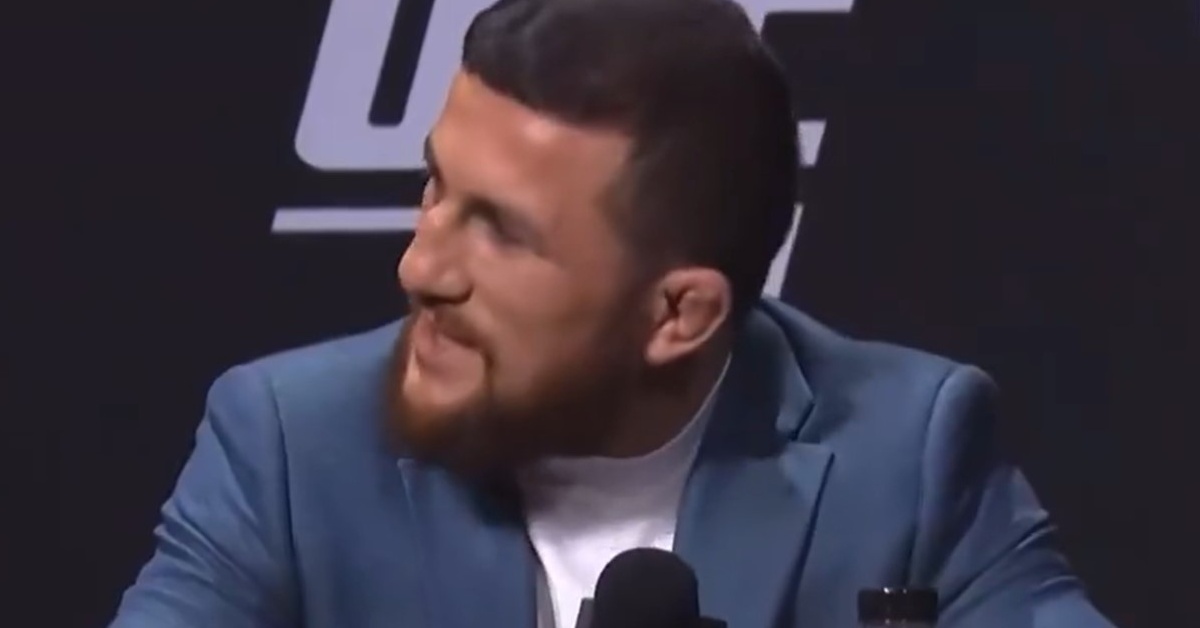 Merab Dvalishvili vs. Umar Nurmagomedov: Sparks Laughter with Dagestani Jacuzzi Jibe at UFC 311 Press Conference