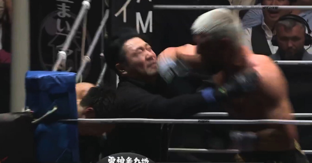 Chaos at RIZIN 49: Sina Karimian Punches Referee in Loss to Rukiya Anpo