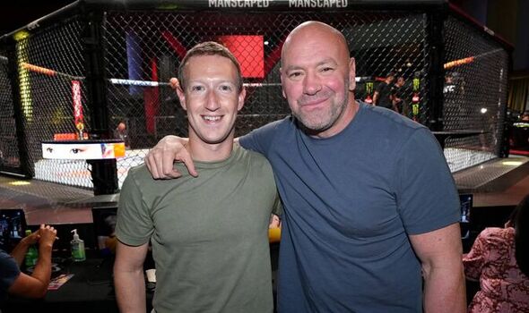 Dana White mark zuckerberg