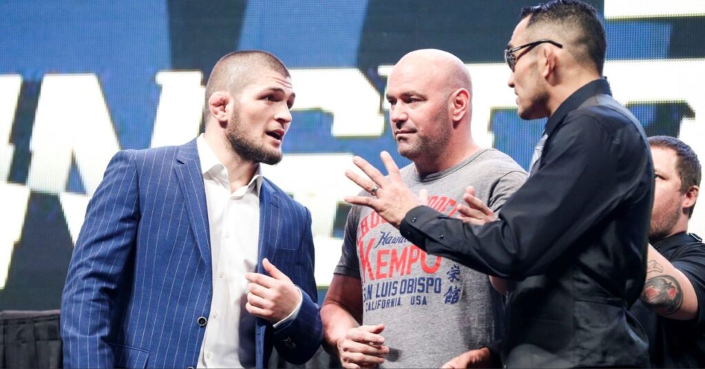 Tony Ferguson reignites bitter rivalry with UFC icon Khabib Nurmagomedov: 'You're still my b*tch'