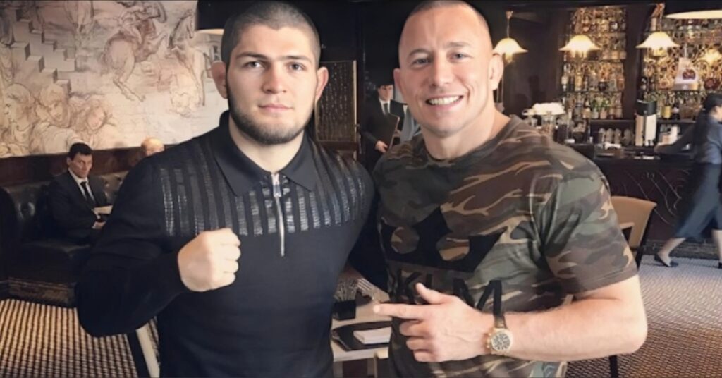 UFC star picks Georges St-Pierre to beat Khabib Nurmagomdov in superfight: 'I think he's much more well rounded