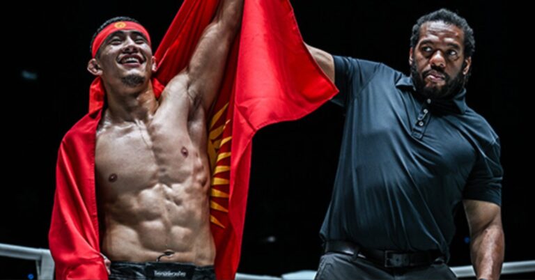 Akbar Abdullaev Brutalizes Tang Kai, But Cant Leave with Featherweight Title - ONE Fight Night 27 Highlights