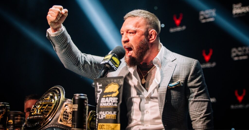 Conor McGregor is Here to 'Summon the Gods' in Bizarre BKFC Speech