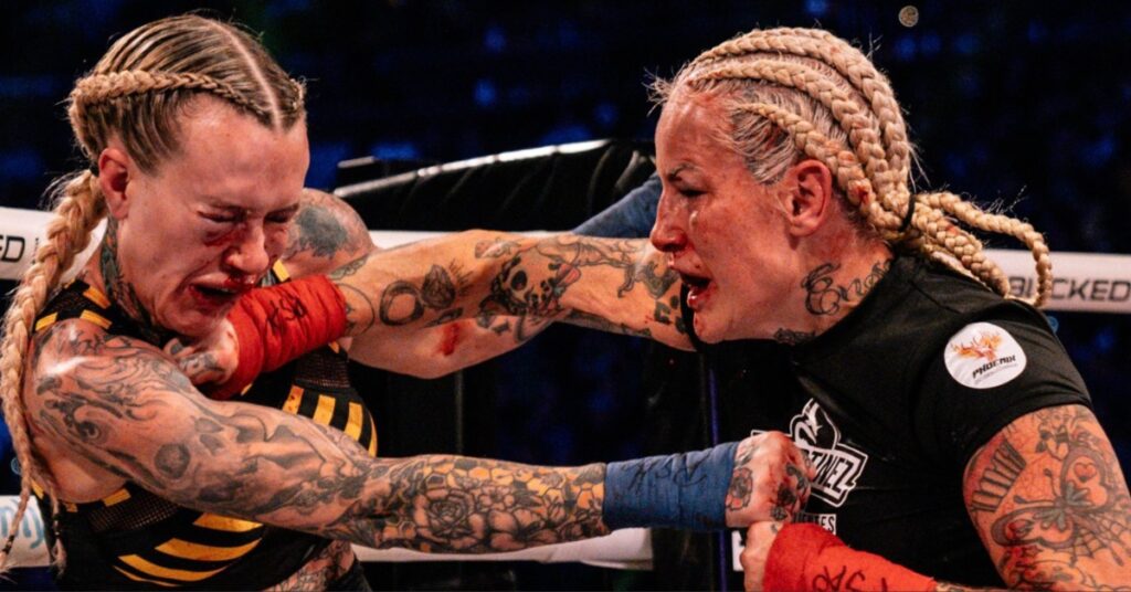 Bec Rawlings Returns to Win Column with Five-Round Beatdown of Taylor Starling - BKFC KnuckleMania 5 Highlights