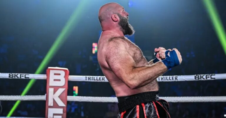 Ben Rothwell Knocks Mick Terrill Out Cold in 36 Seconds to Win Heavyweight Title - BKFC KnuckleMania 5 Highlights