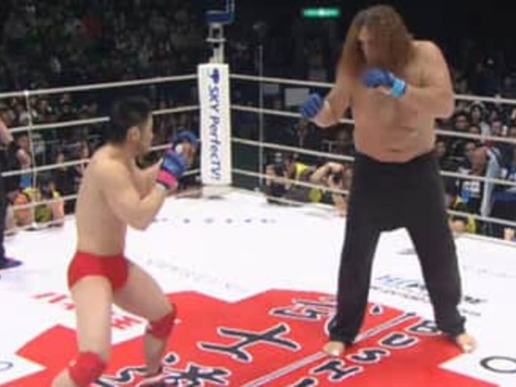 PRIDEs Wildest Fight Minowaman vs. Giant Silva A Clash of Extremes