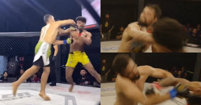 The Death of Superman: Jaw Dropping Mid-Air Knockout Stuns The MMA Community - Video