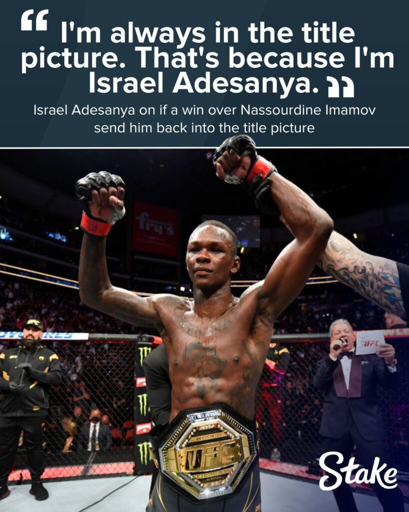 UFC Fight Night 250 Israel Adesanya