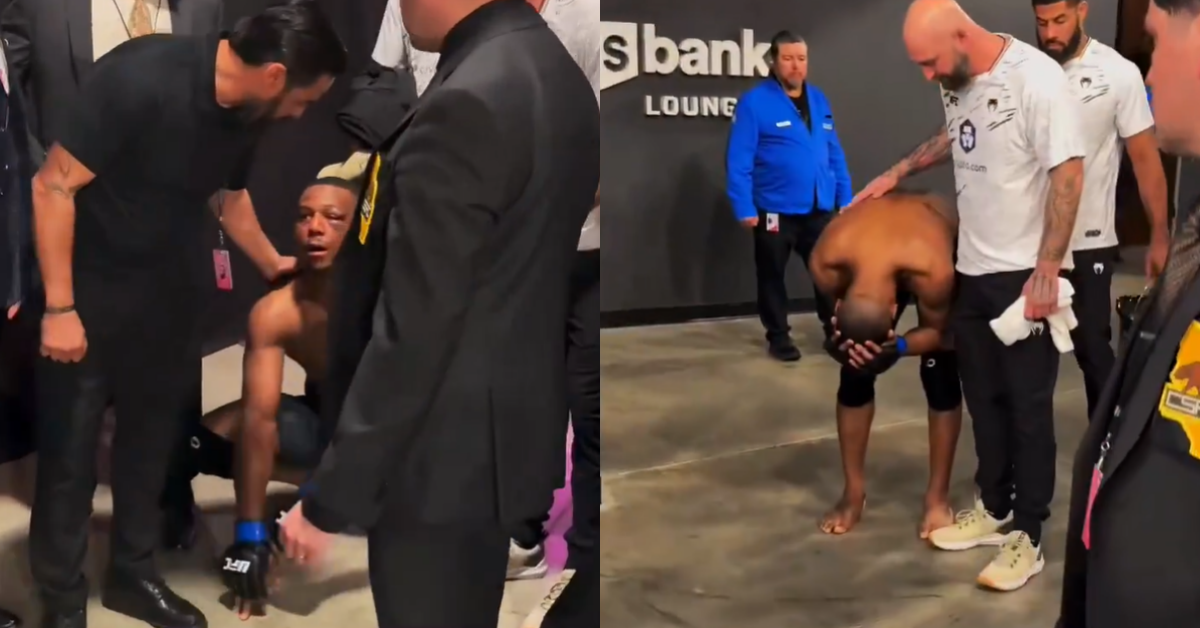 Video – Jamahal Hill distraught backstage after brutal KO loss to Jiri Prochazka in UFC 311 grudge fight