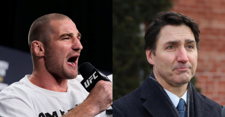 UFC star Sean Strickland blasts 'Dirty f*cking communist' Justin Trudeau as Canadian leader resigns